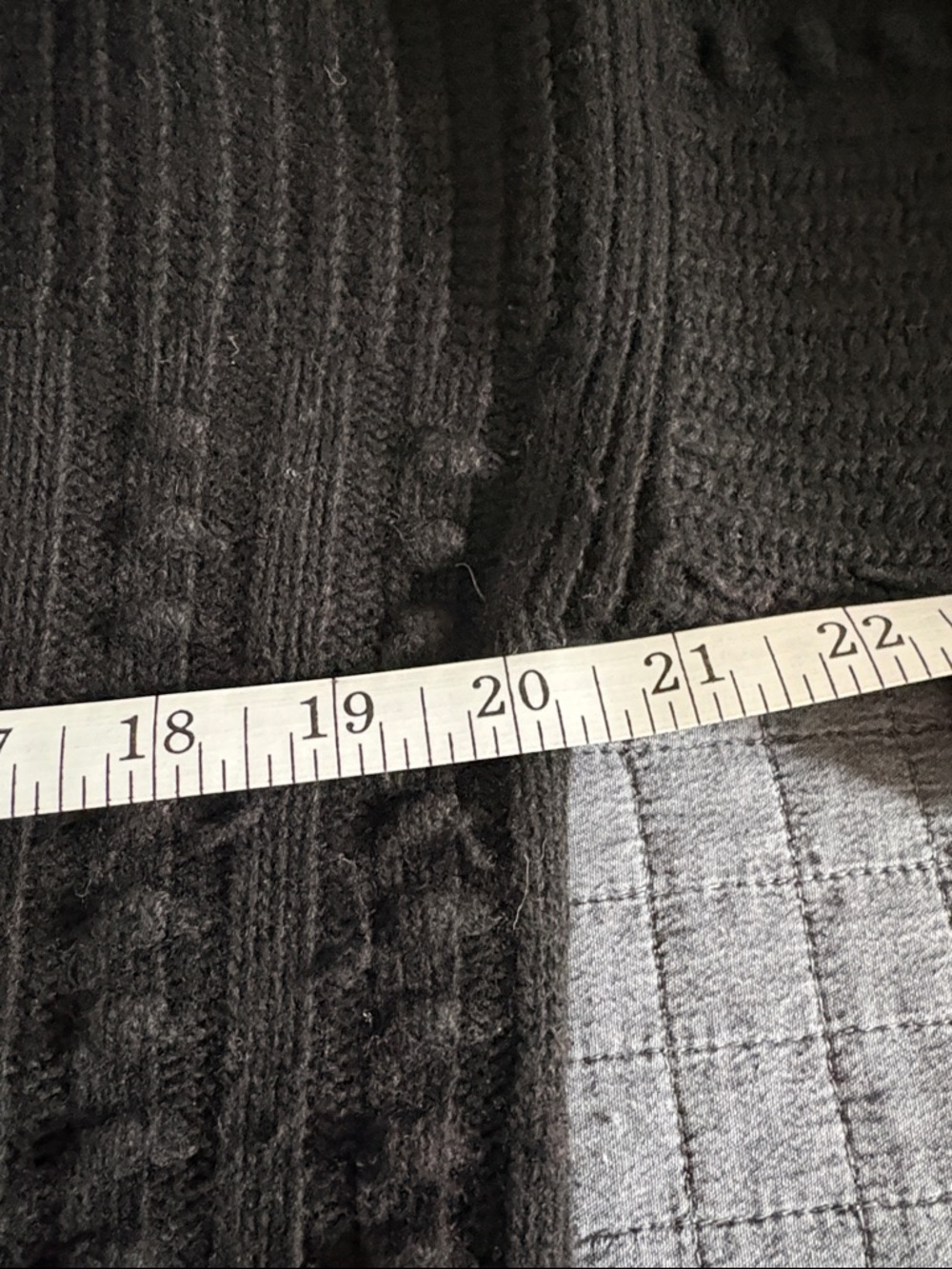 Massimo Dutti Black Cable-Textured Turtleneck Sweater - Picture 3 of 4